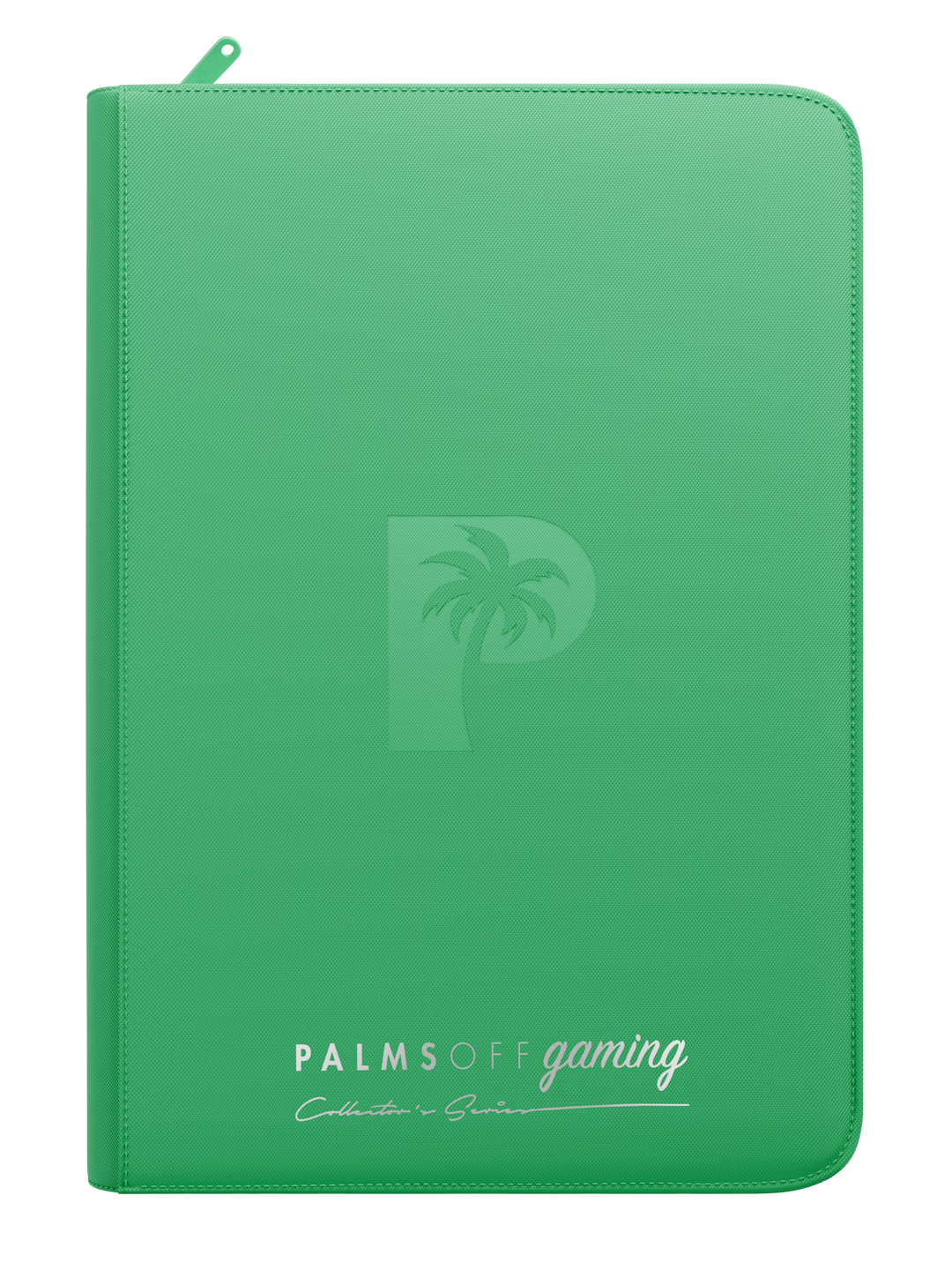 Collector's Series Card Loader Zip Binder - 9 Pocket - Green