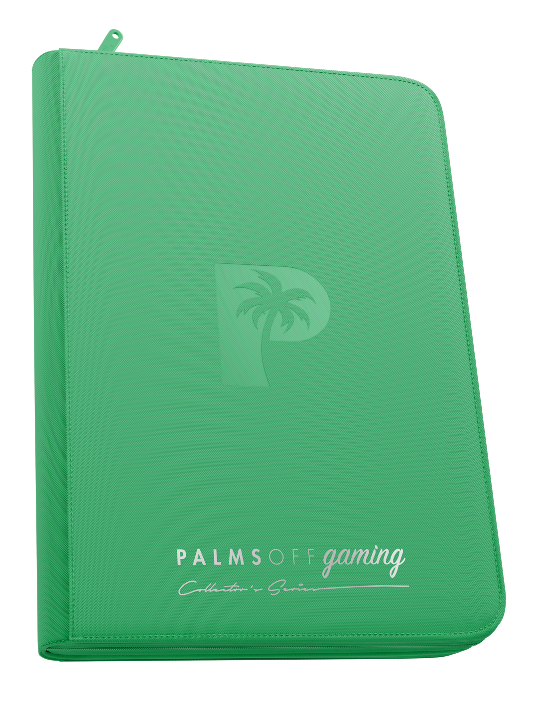 Collector's Series Card Loader Zip Binder - 9 Pocket - Green