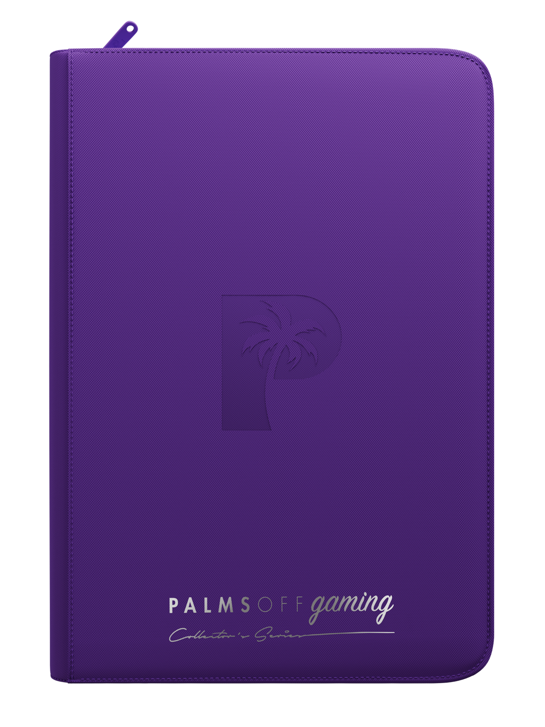 Collector's Series Card Loader Zip Binder - 9 Pocket - Purple