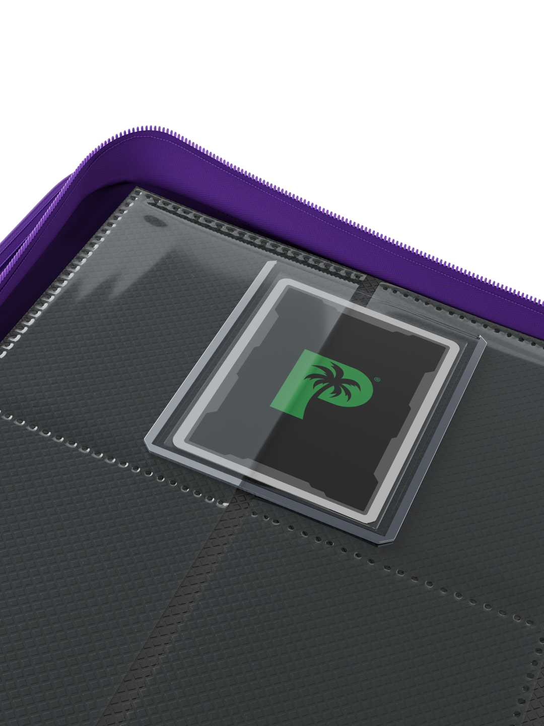 Collector's Series Card Loader Zip Binder - 9 Pocket - Purple