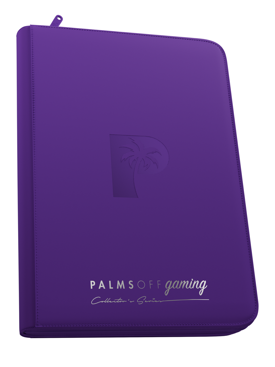 Collector's Series Card Loader Zip Binder - 9 Pocket - Purple