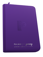 Collector's Series Card Loader Zip Binder - 9 Pocket - Purple
