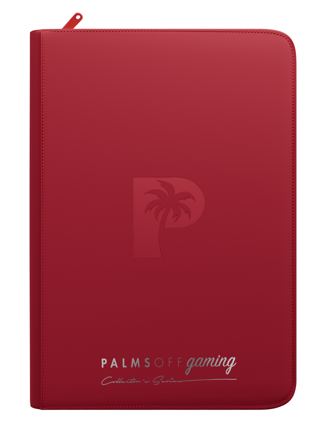 Collector's Series Card Loader Zip Binder - 9 Pocket - Red