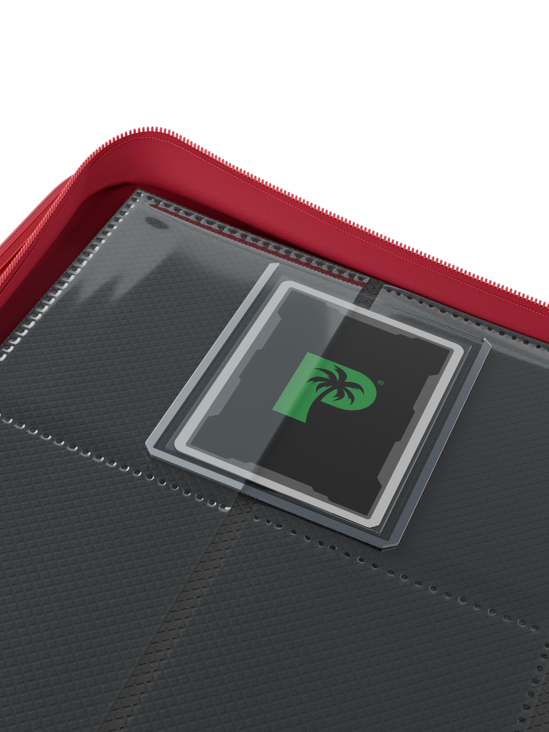 Collector's Series Card Loader Zip Binder - 9 Pocket - Red