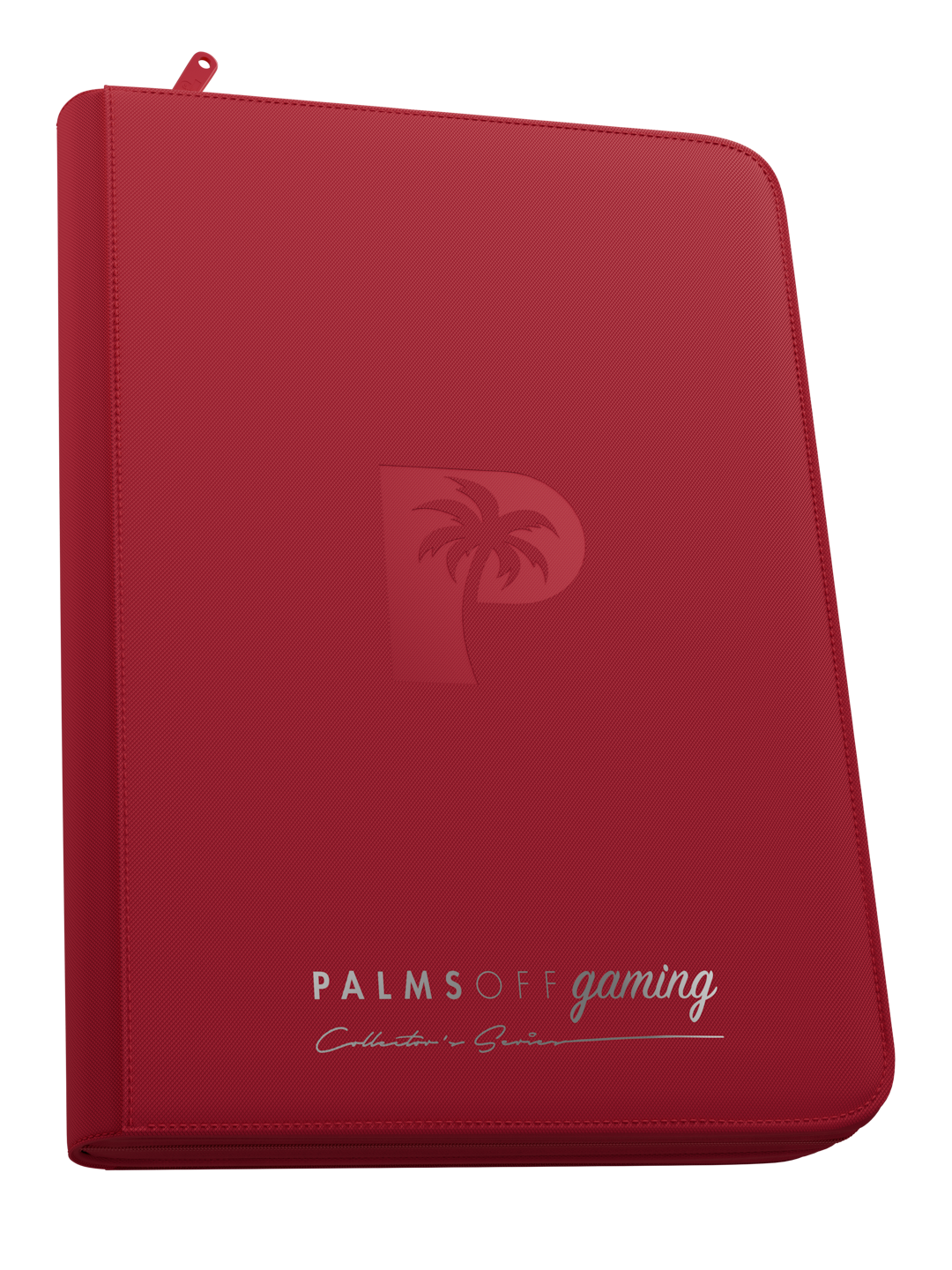 Collector's Series Card Loader Zip Binder - 9 Pocket - Red