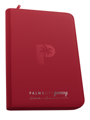 Collector's Series Card Loader Zip Binder - 9 Pocket - Red