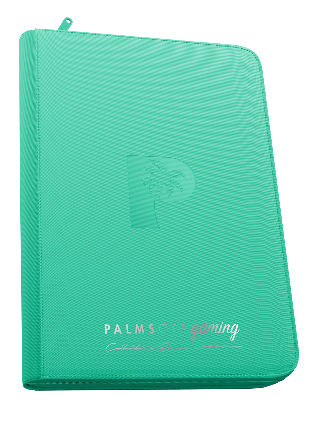 Collector's Series Card Loader Zip Binder - 9 Pocket - Turquoise