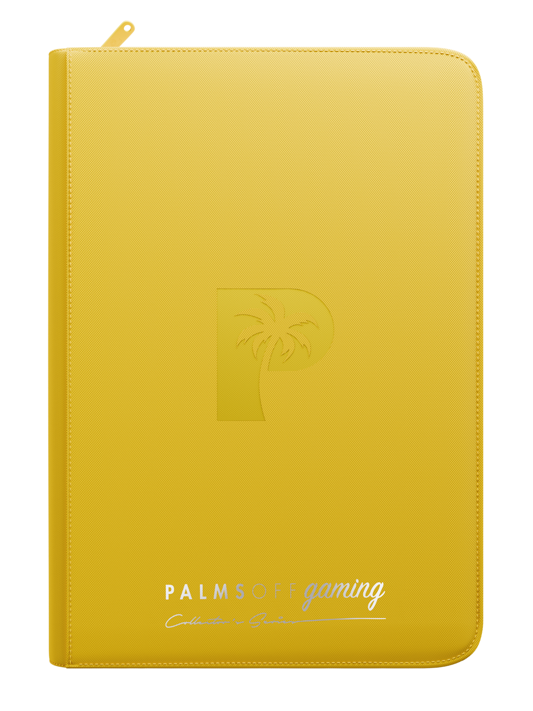 Collector's Series Card Loader Zip Binder - 9 Pocket - Yellow