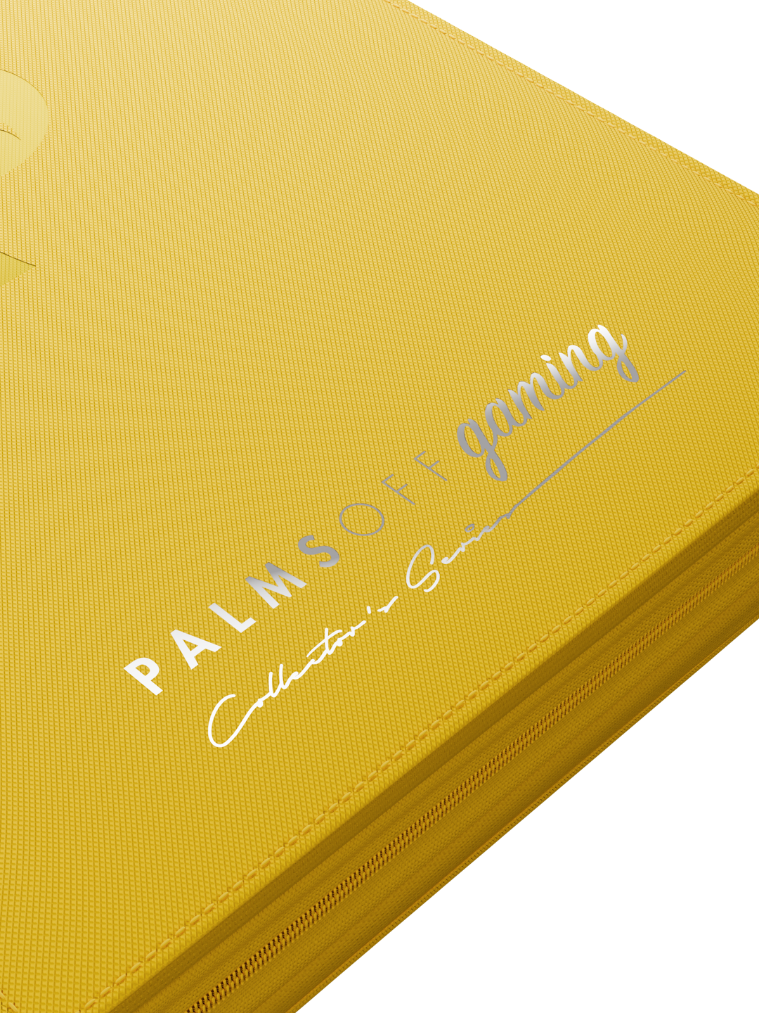 Collector's Series Card Loader Zip Binder - 9 Pocket - Yellow