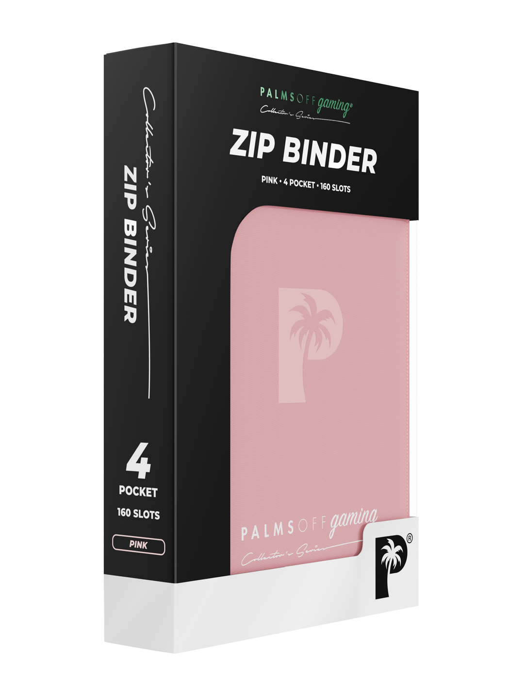 Collector's Series 4 Pocket Zip Binder - Pink