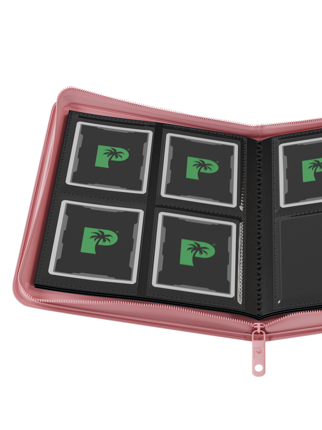 Collector's Series 4 Pocket Zip Binder - Pink