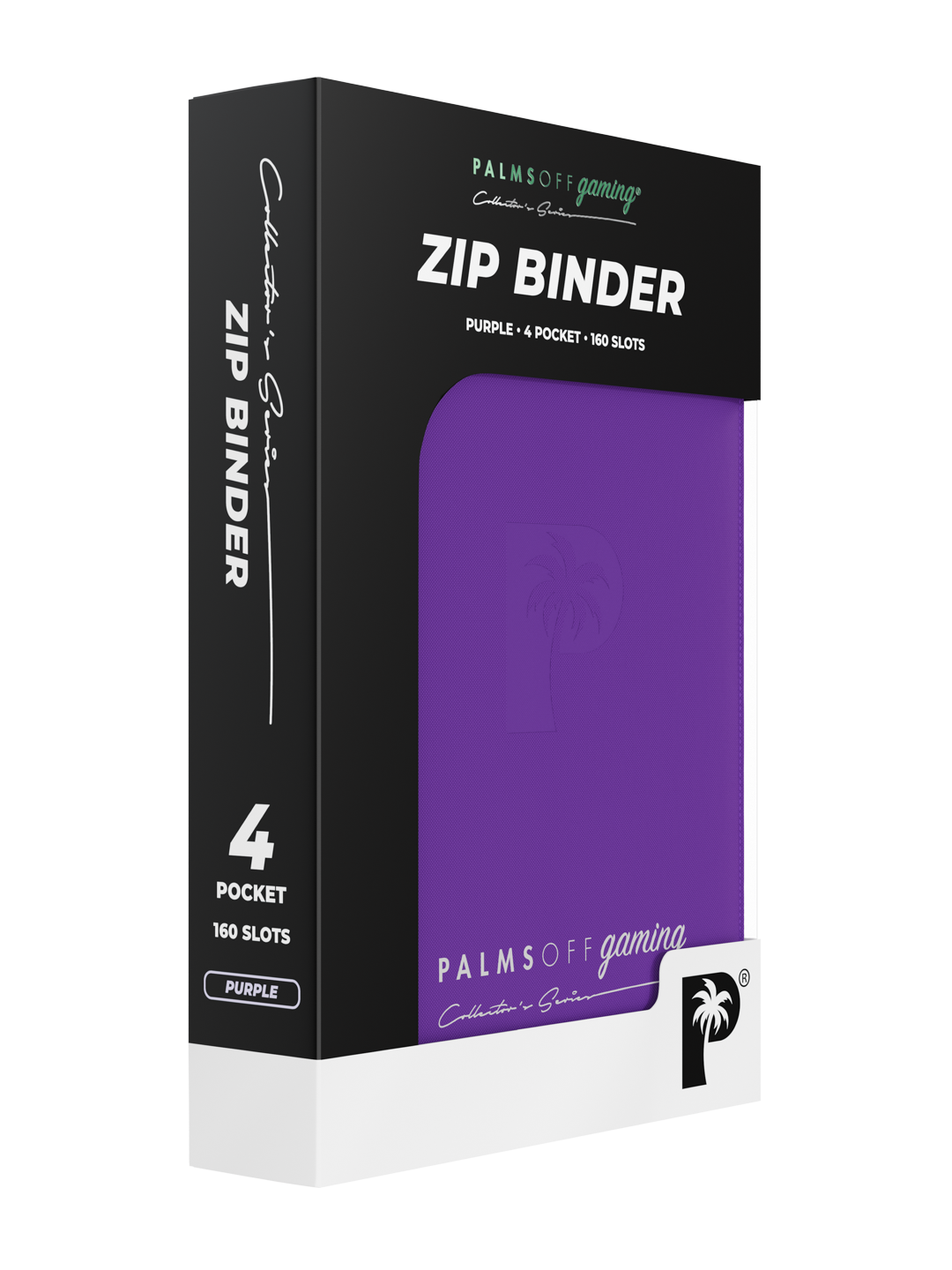 Collector's Series 4 Pocket Zip Binder - Purple
