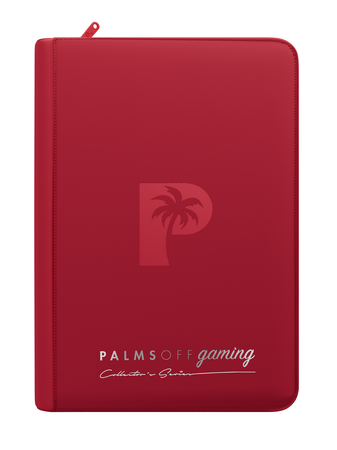 Collector's Series 4 Pocket Zip Binder - Red