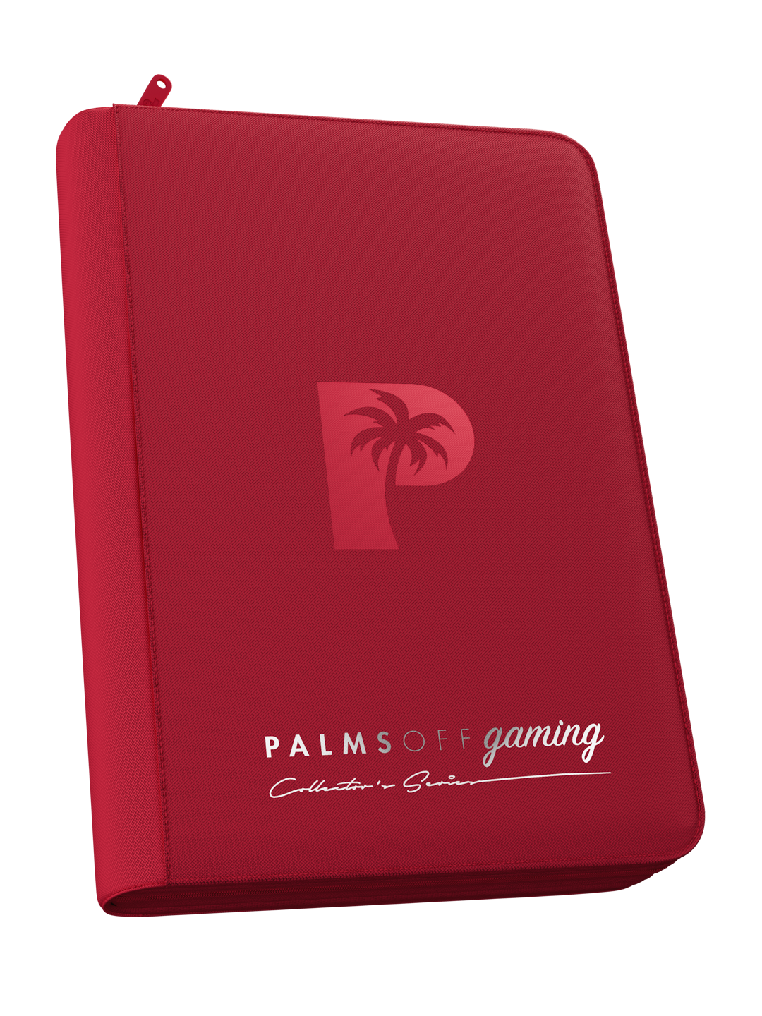 Collector's Series 4 Pocket Zip Binder - Red
