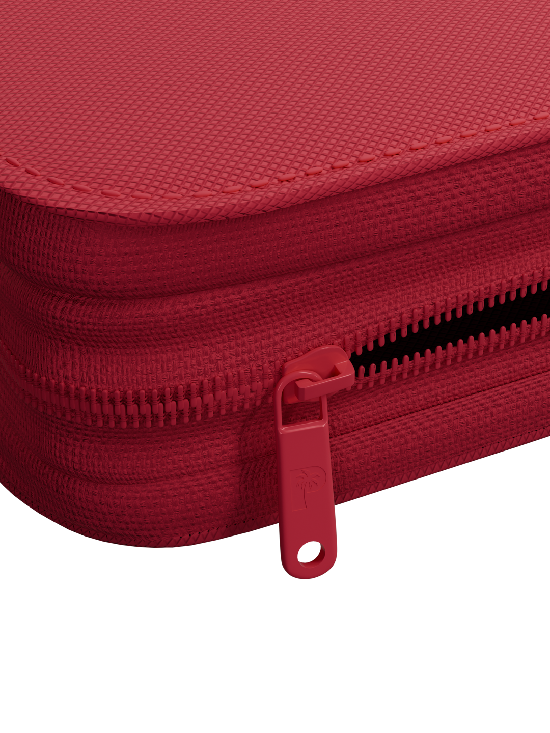 Collector's Series 4 Pocket Zip Binder - Red