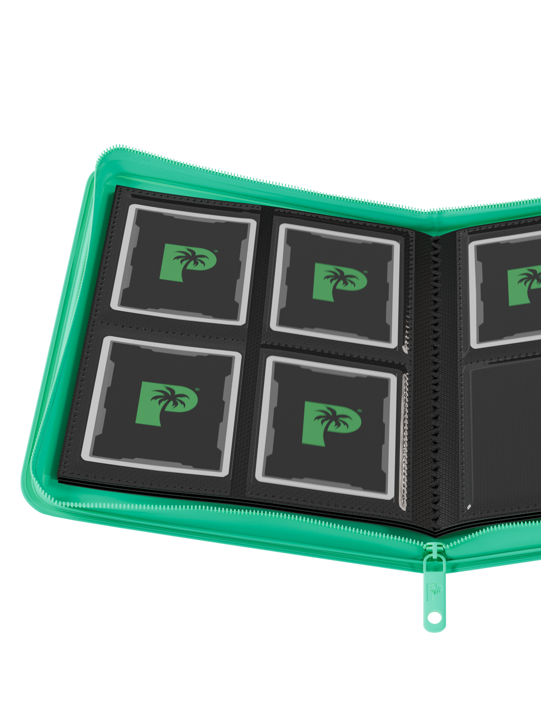 Collector's Series 4 Pocket Zip Binder - Turquoise