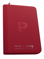 Collector's Series 9 Pocket Zip Binder - Red
