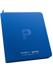 Collector's Series 12 Pocket Zip Binder - Blue