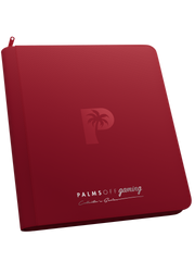 Collector's Series 12 Pocket Zip Binder - Red