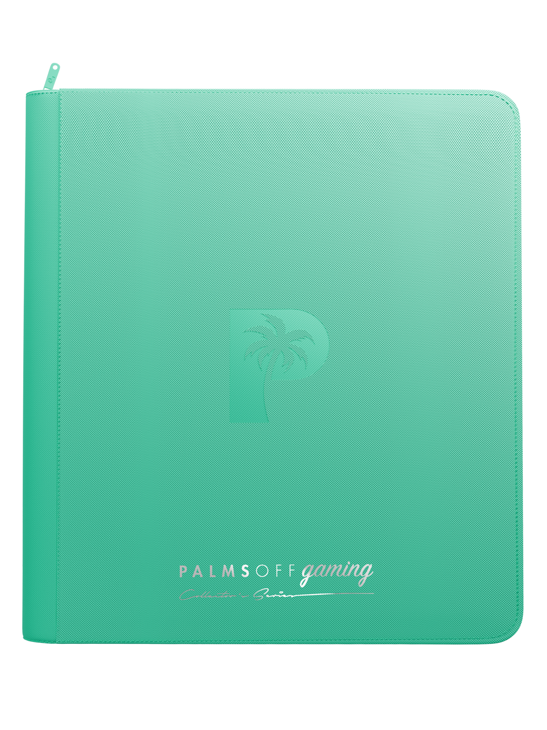 Collector's Series 12 Pocket Zip Binder - Turquoise