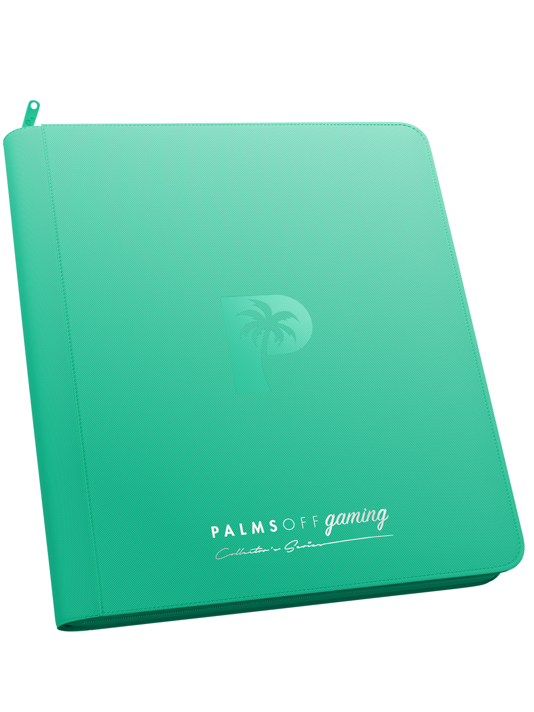 Collector's Series 12 Pocket Zip Binder - Turquoise