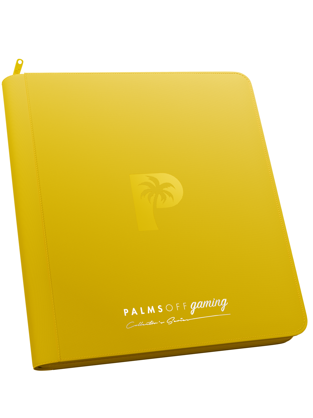 Collector's Series 12 Pocket Zip Binder - Yellow