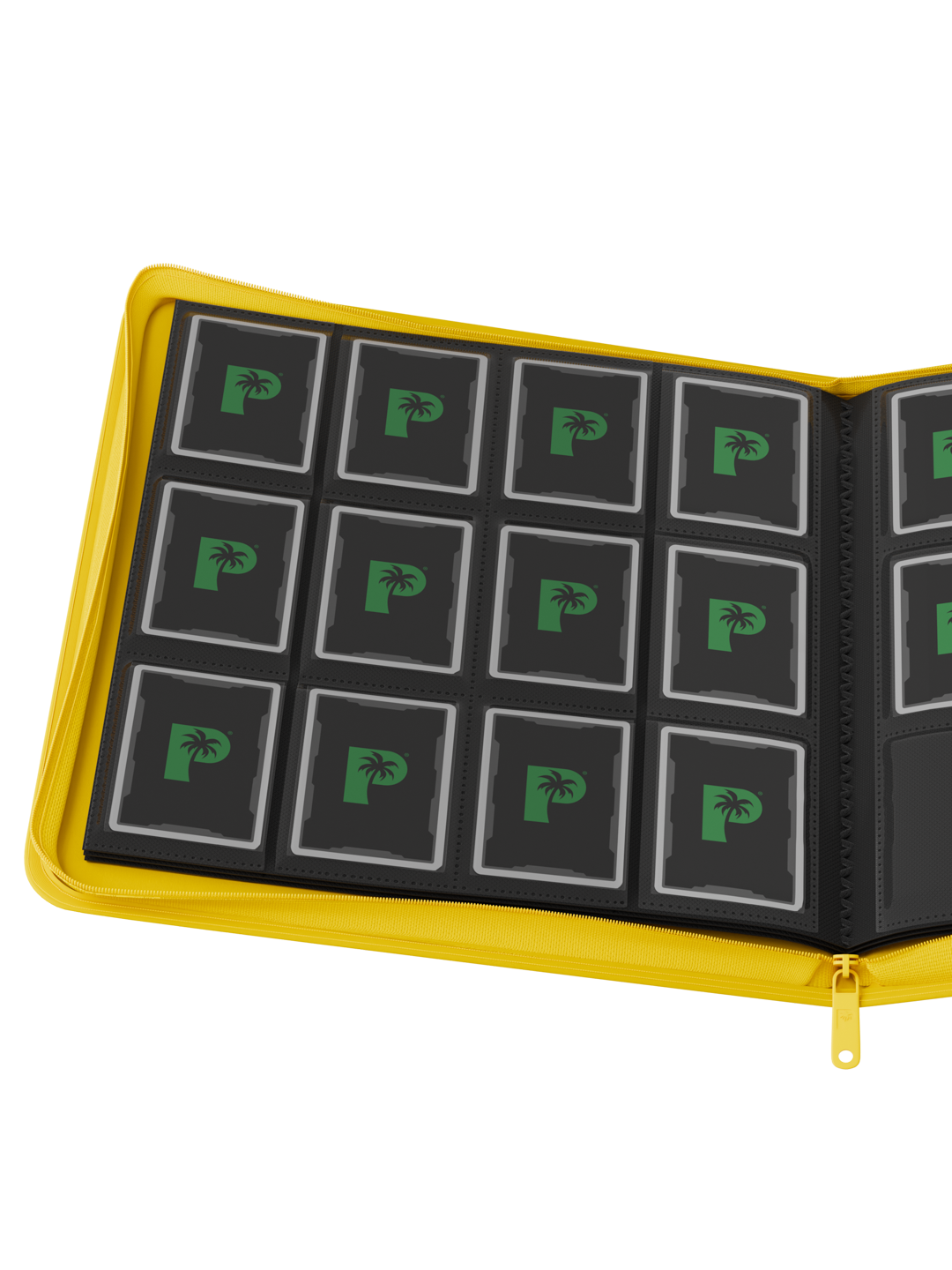 Collector's Series 12 Pocket Zip Binder - Yellow